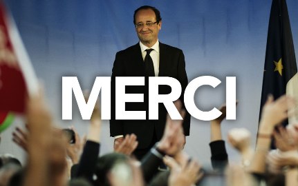 Hollande Presidente della Francia con il 52%. E sul palco risuona “Bella ciao”!