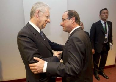 Pirlo, c’est à dire, il terzo incomodo tra Monti e Hollande