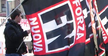 Forza Nuova in piazza. Qualcuno ricordache abbiamo una Costituzione antifascista?