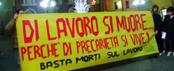 Nuovo record negativo delle morti sul lavoro