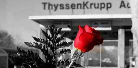 ThyssenKrupp. Non lasciamo sole Laura e Rosina