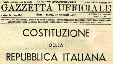 Costituzione, rischio di revisioni a catena