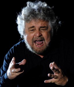 Beppe Grillo parla ma non risponde e soprattutto non re-twitta