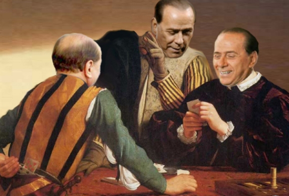 Berlusconi e il vertice ad Arcore. Un monumento al conflitto di interessi