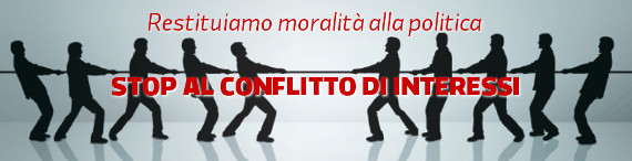 Il conflitto di interesse è vivo e lotta contro di noi