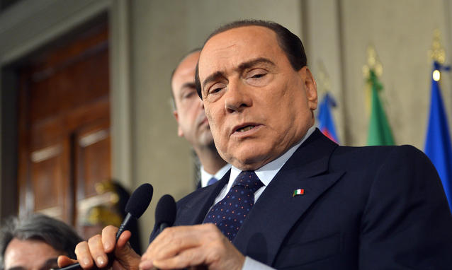 Berlusconi il mago in campagne elettorali
