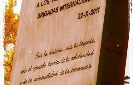 “Impediamo che il Monumento di Madrid sia sottratto alle Brigate Internazionali. Petizione sulla piattaforma spagnola del sito change.org”