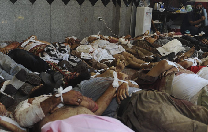 Millecinquecento persone gassate a Goutha, in Siria. Ma leggendo e rileggendo si ha l’impressione che Goutha non esista…
