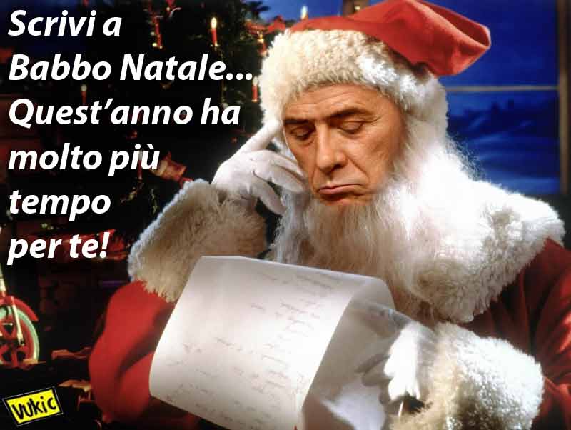 Scrivi a babbo Silvio Natale