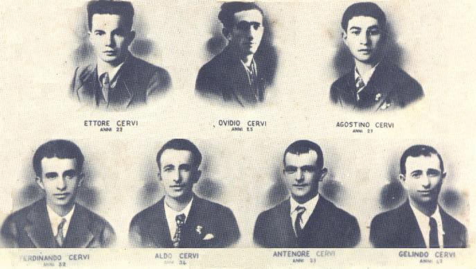 Fascismo, settant’anni fa morivano i sette fratelli Cervi