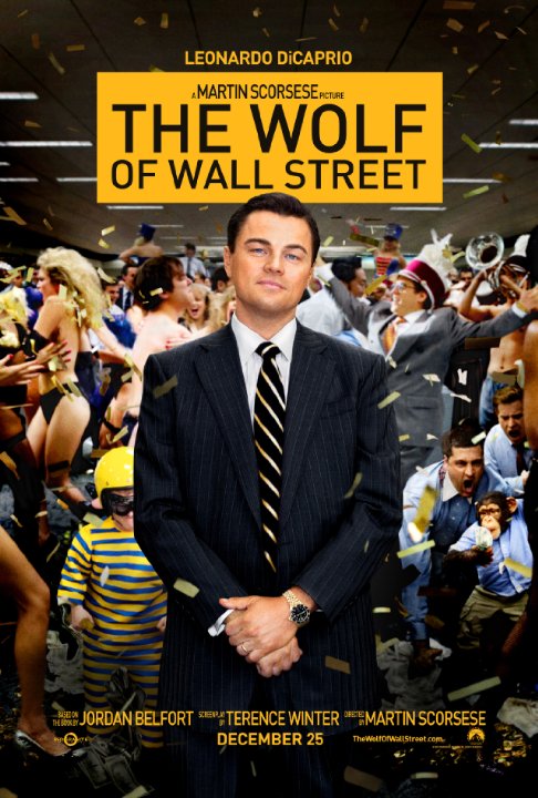 The Wolf of Wall Street, di M. Scorsese   ★★☆☆☆