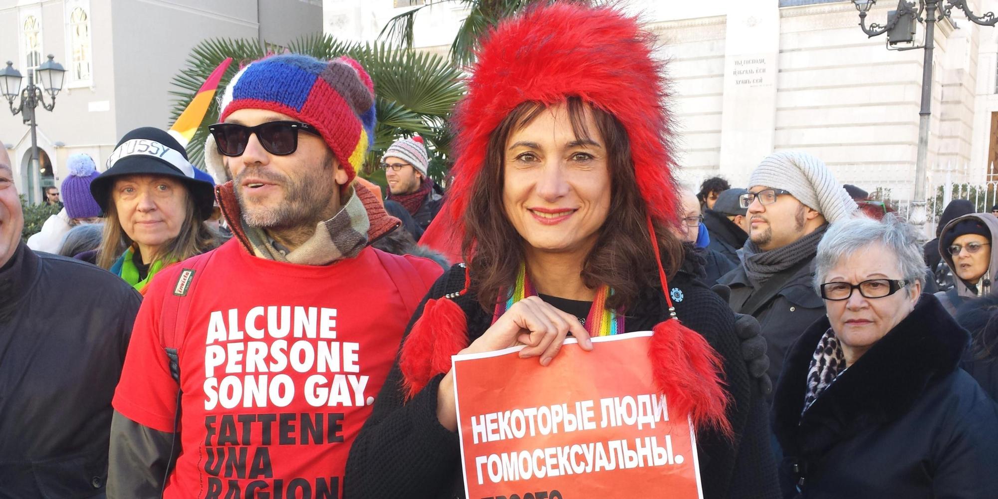 Sochi 2014: Luxuria arrestata (e poi liberata) per legge contro propaganda gay