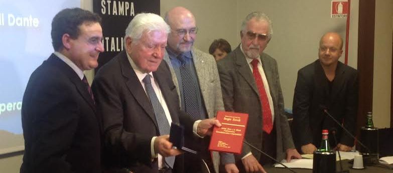 Sergio Zavoli e Valerio Cataldi premiati all’assemblea di Articolo21