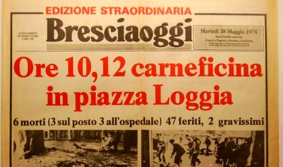 Strage Piazza Loggia, 45 anni dopo. Brescia oggi ritorna in piazza a onorare la memoria delle vittime