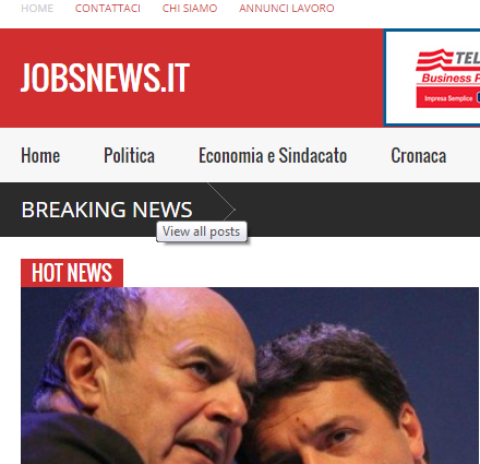 Jobsnews.it, l’ambizione di un nuovo giornale on line