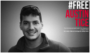#FreeAustinTice, la campagna lanciata da Reporters Sans Frontières