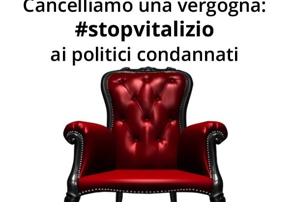 “#stopvitalizio ai politici condannati”. Oltre 500mila firme su Change.org