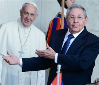 Il Papa e Castro diciassette anni dopo