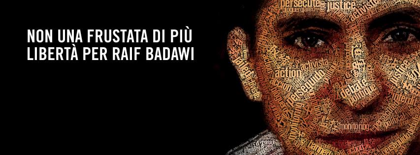 “Ogni frustata a Raif Badawi è una frustata a ognuno di noi”. Presidio a Roma di fronte all’ambasciata dell’Arabia Saudita