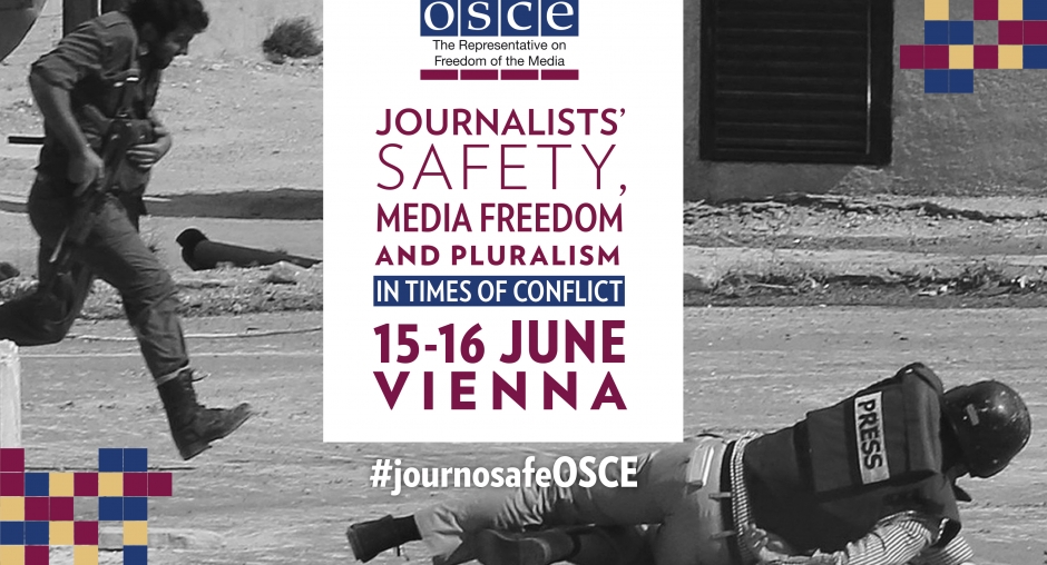 Conferenza sulla sicurezza dei giornalisti, libertà dei media e pluralismo in tempi di conflitto