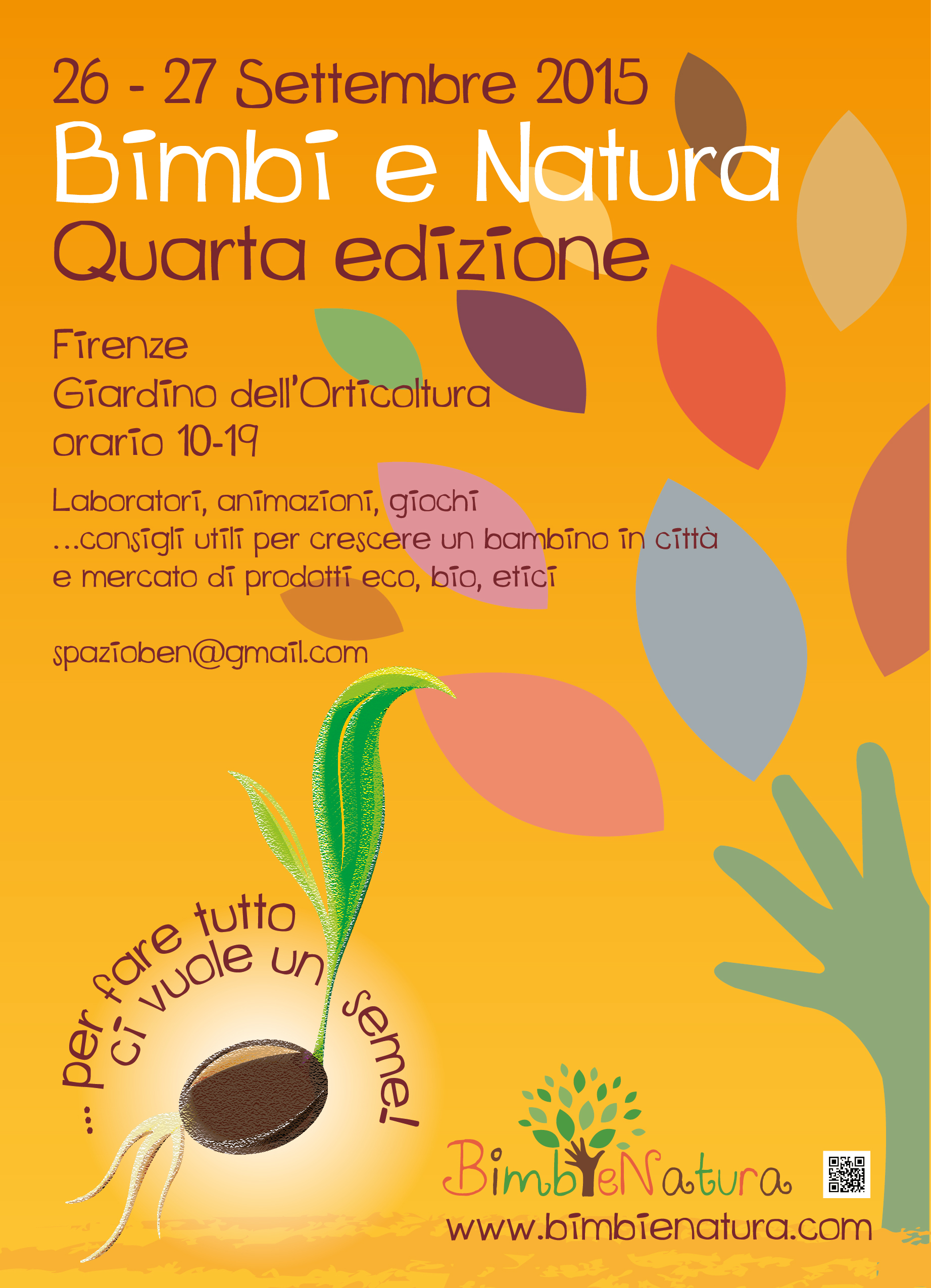 Bimbi e Natura 26/27 Settembre a Firenze insieme a Oxfam Italia per parlare ai piccini e ai grandi dell’importanza della solidarietà