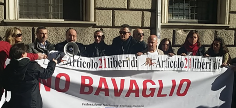 Libertà di stampa. Oggi Articolo21 sarà in piazza Montecitorio a Roma per dire #NoBavaglioTurco