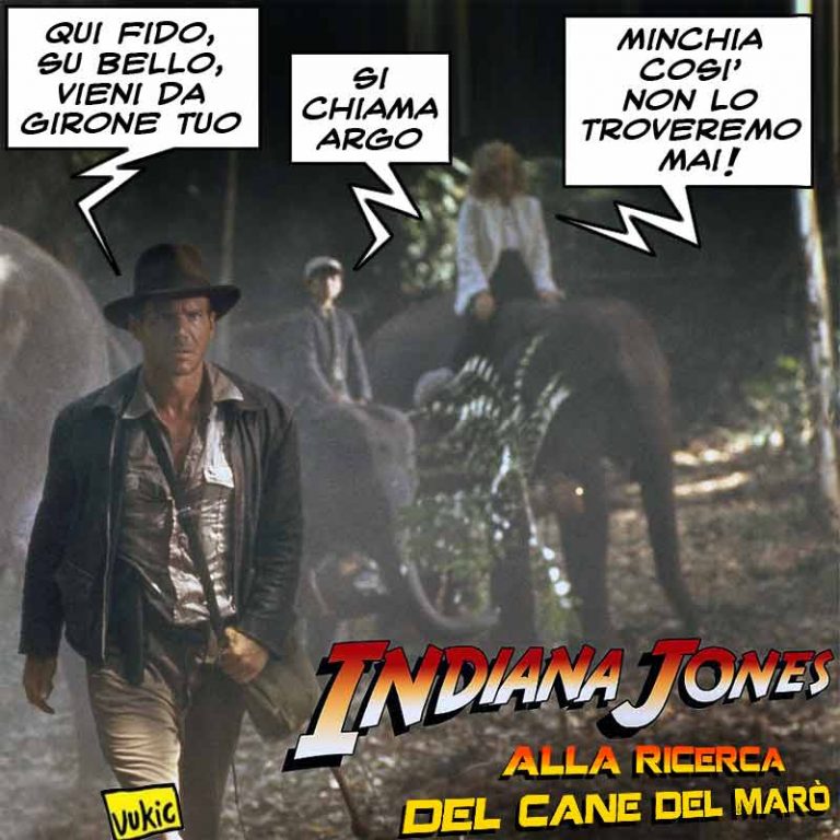 Indiana Jones e il cane del Marò