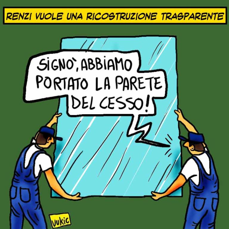 Renzi vuole una ricostruzione trasparente