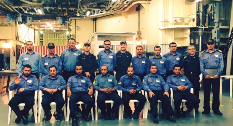 A scuola di polizia nelle acque del mediterraneo