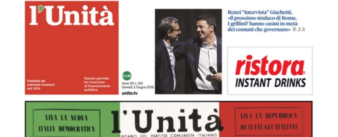 CdR de L’Unità: minacce dall’Ad, domenica il giornale non esce. La solidarietà di Articolo21