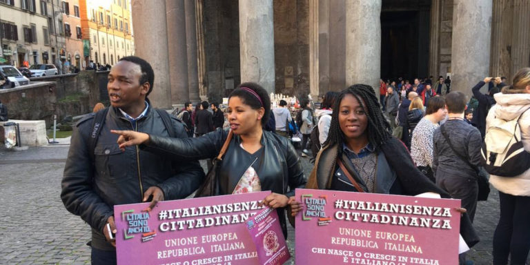 «L’Italia sono anch’io» ancora in piazza per la cittadinanza
