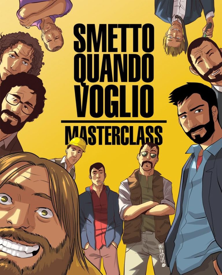 Smetto quando voglio: Master class ★★★★☆ Il cinema italiano si illumina di futuro