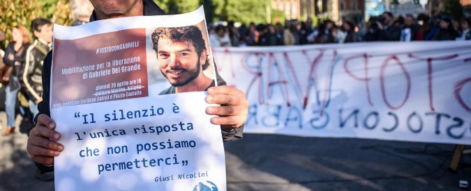#IostoconGabriele, continuiamo a gridare no al bavaglio turco. Tutti a Roma il 2 maggio