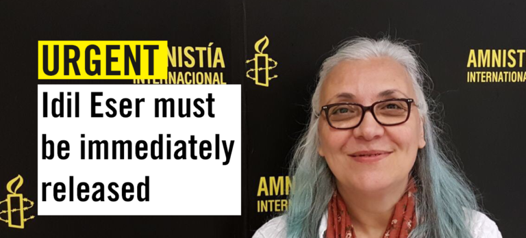 #Freeidileser, appello per la liberazione della direttrice di Amnesty Turchia e gli altri attivisti arrestati ieri