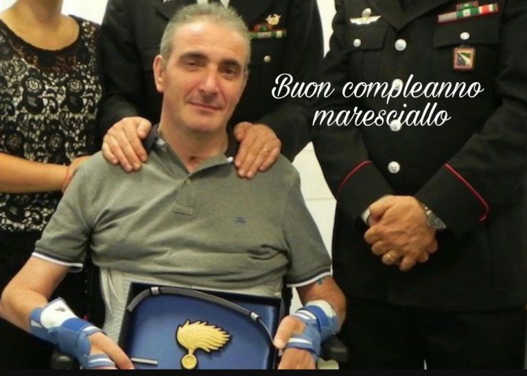 Buon compleanno al Maresciallo Giuseppe Giangrande