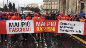 A Roma l’abbraccio collettivo di un popolo alla Costituzione e ai valori antifascisti e antirazzisti
