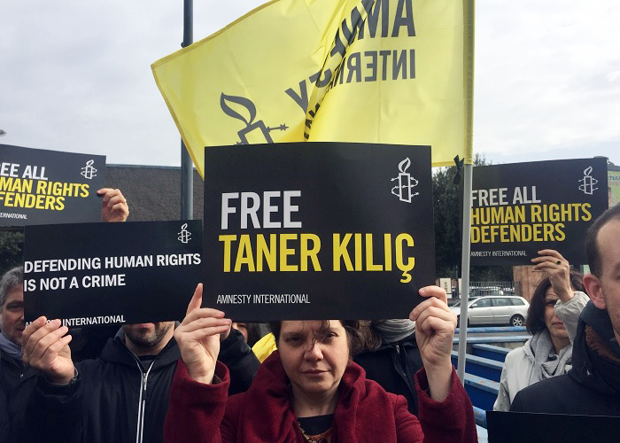 Turchia, Fnsi e Odg al presidio per Taner Kilic. Il 5 e 6 febbraio il sindacato alle iniziative #NoBavaglioTurco