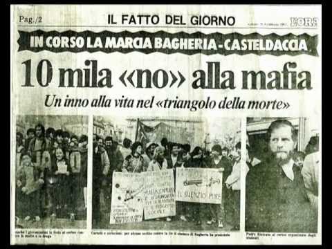 Ancora in marcia contro la mafia nel triangolo della morte a Palermo