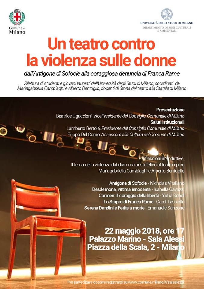 Un teatro contro la violenza sulle donne, un modo inedito di parlare di femminicidio