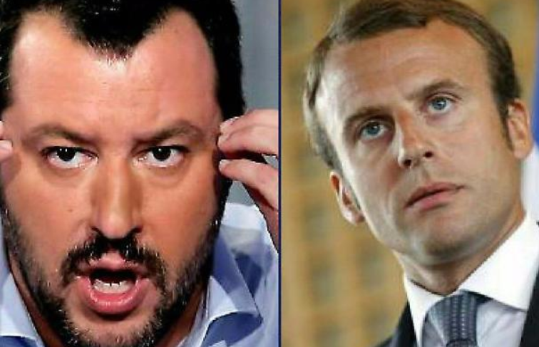 Macron sfida Salvini a chi vince le europee