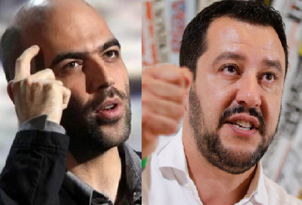 Scorta a Roberto Saviano. Fnsi e Sugc: “Dal ministro Salvini parole irresponsabili”