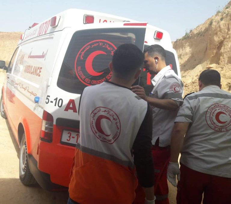 La Red Crescent di Gaza chiude a causa dell’assedio israeliano