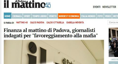 Perquisizioni al Mattino. Sindacato giornalisti Veneto: “attacco alla democrazia”