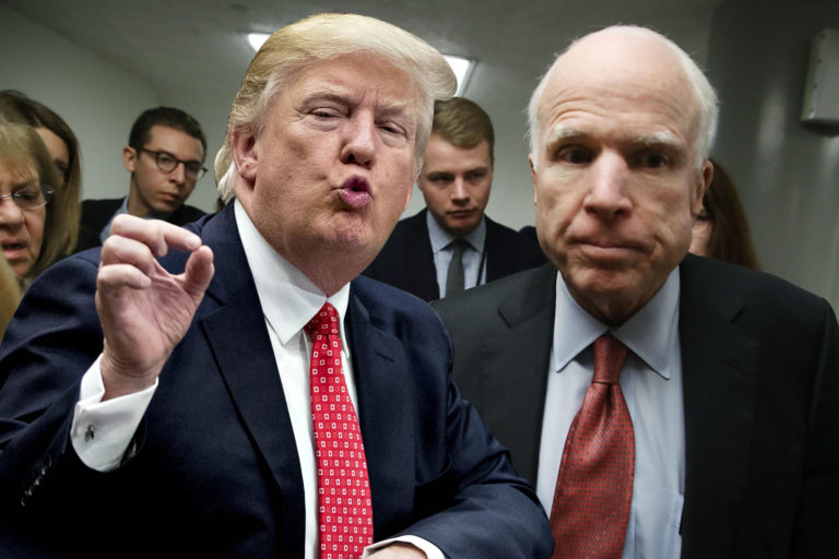 McCain e Trump: due Americhe