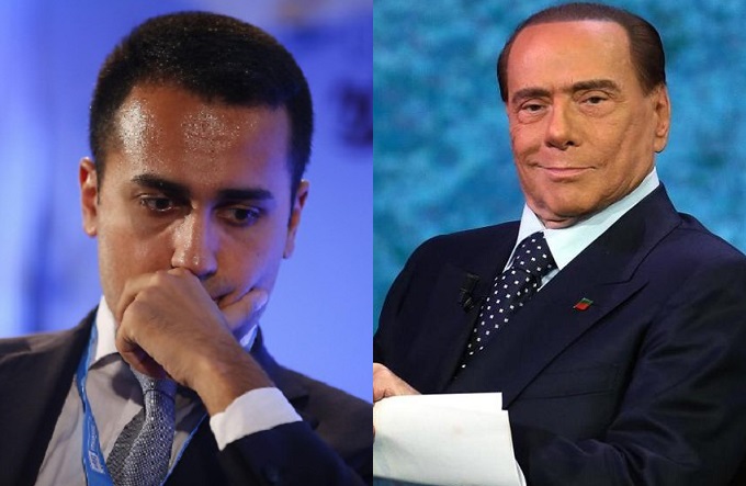 Berlusconi e Di Maio. Due forni per Salvini