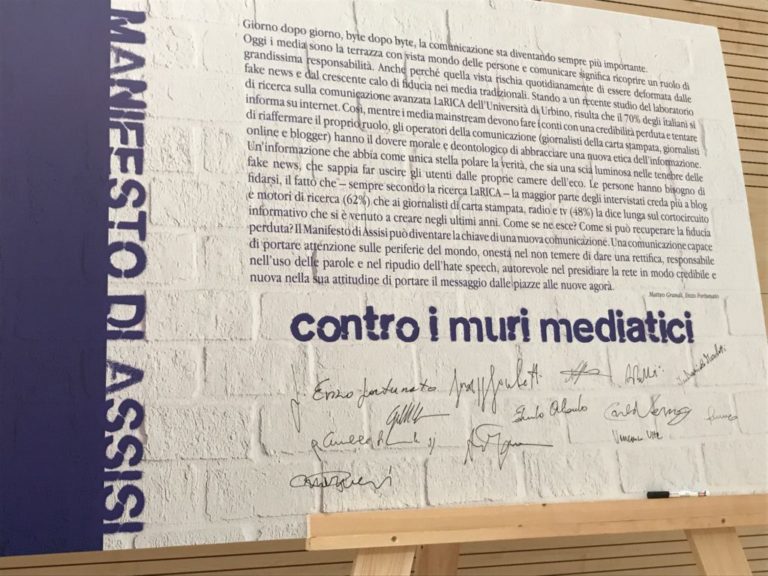 Una «Carta di Assisi» contro le parole di odio in Rete