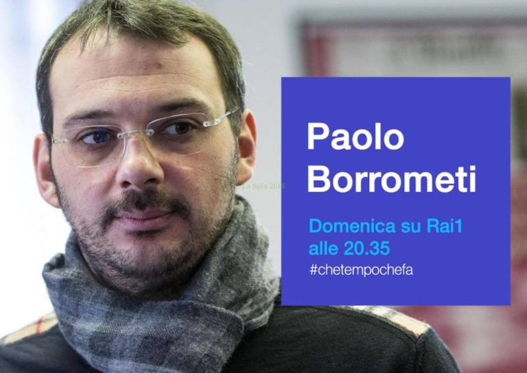 Questa sera Paolo Borrometi a “Che tempo che fa”