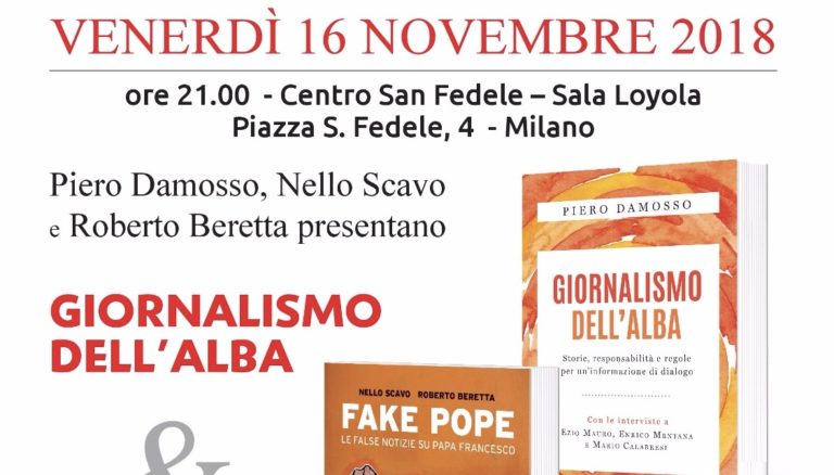 “Giornalismo all’alba”, questa sera presentazione a Milano al Centro San Felice