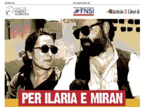 25 anni senza Ilaria e Miran: tre giornate a Roma per chiedere verità e giustizia