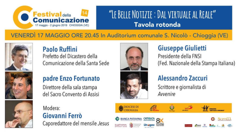 Formazione a Chioggia: Giulietti presenta il Manifesto di Assisi